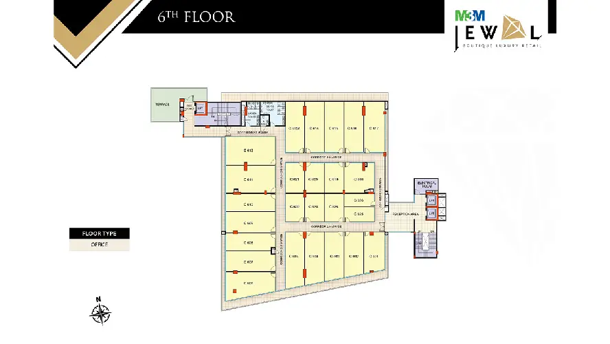 6th Floor 2d Floor Plan