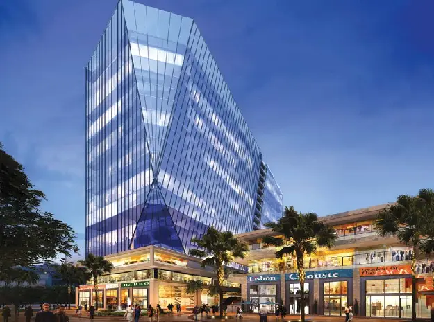 Facade View of M3M Corner Walk