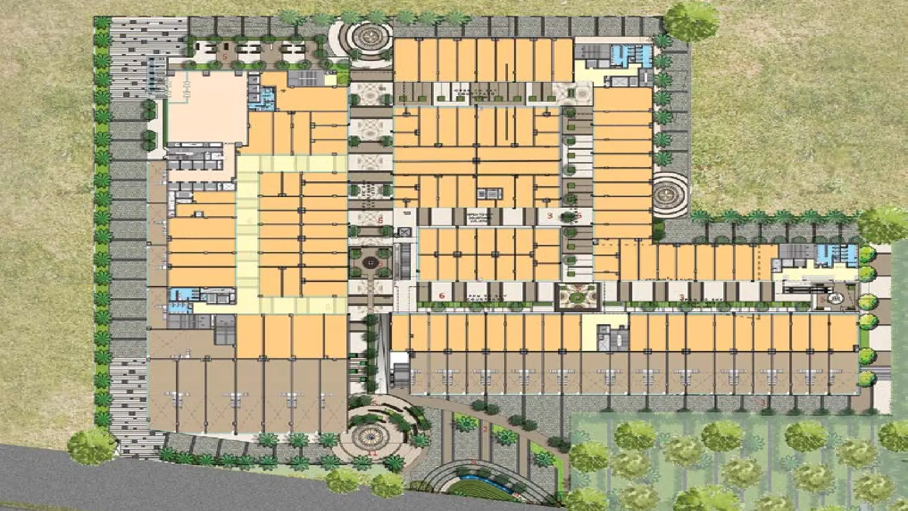 Sitemap of M3M Corner Walk