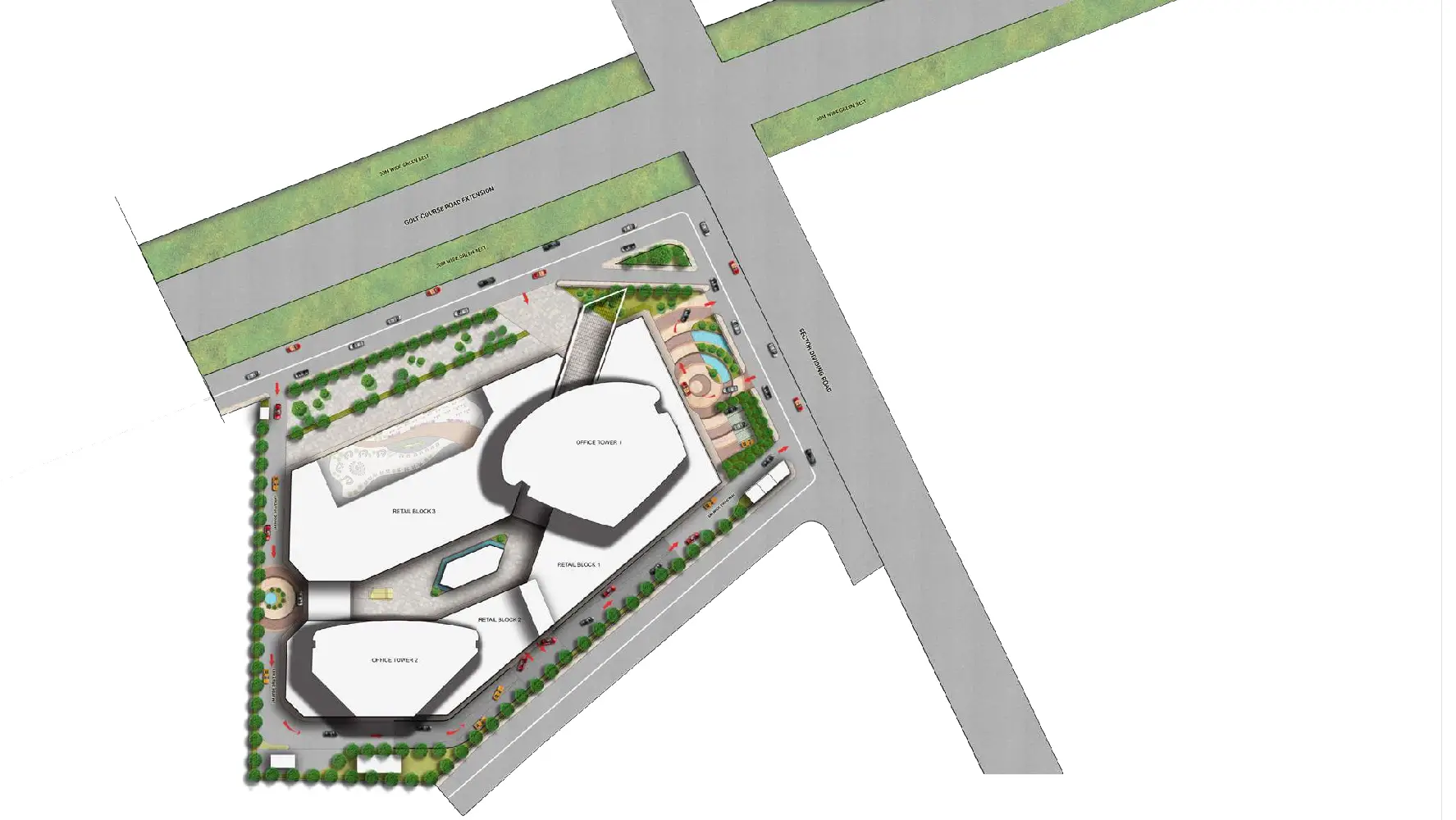 Master Plan of M3M IFC