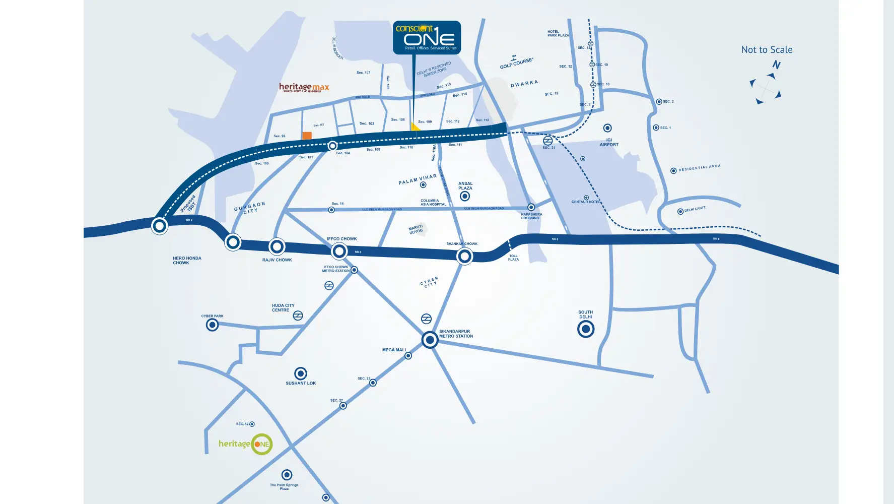 Location Map of Conscient One