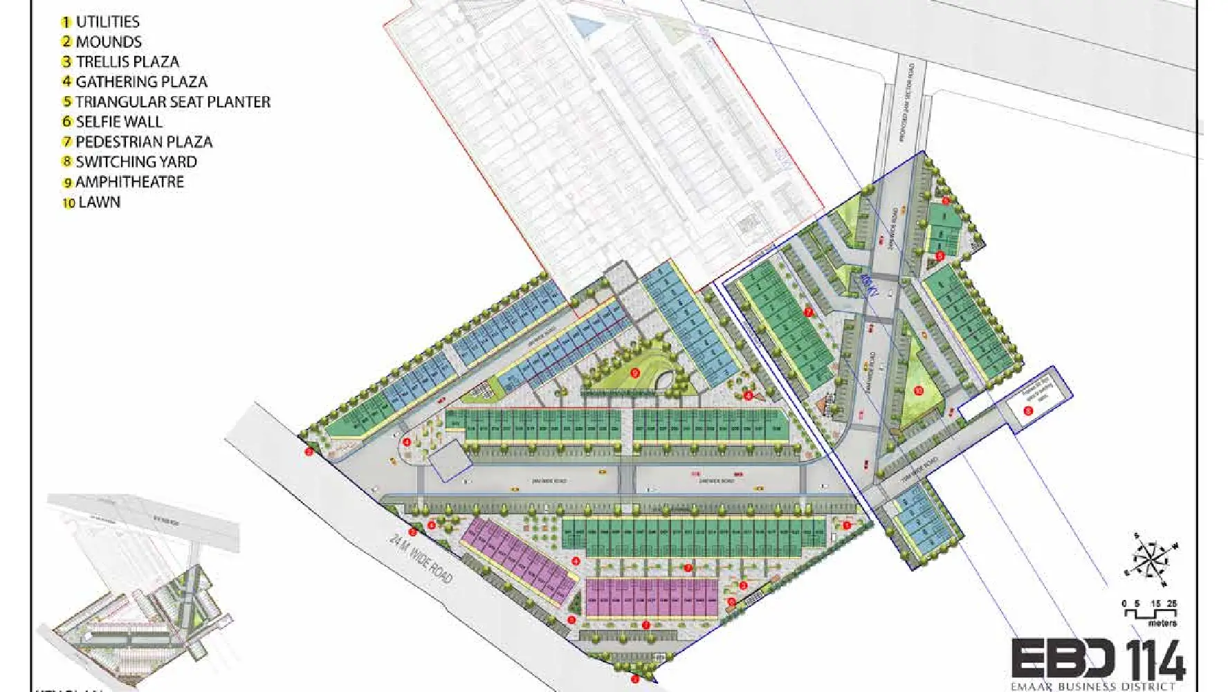 Sitemap of EBD 114