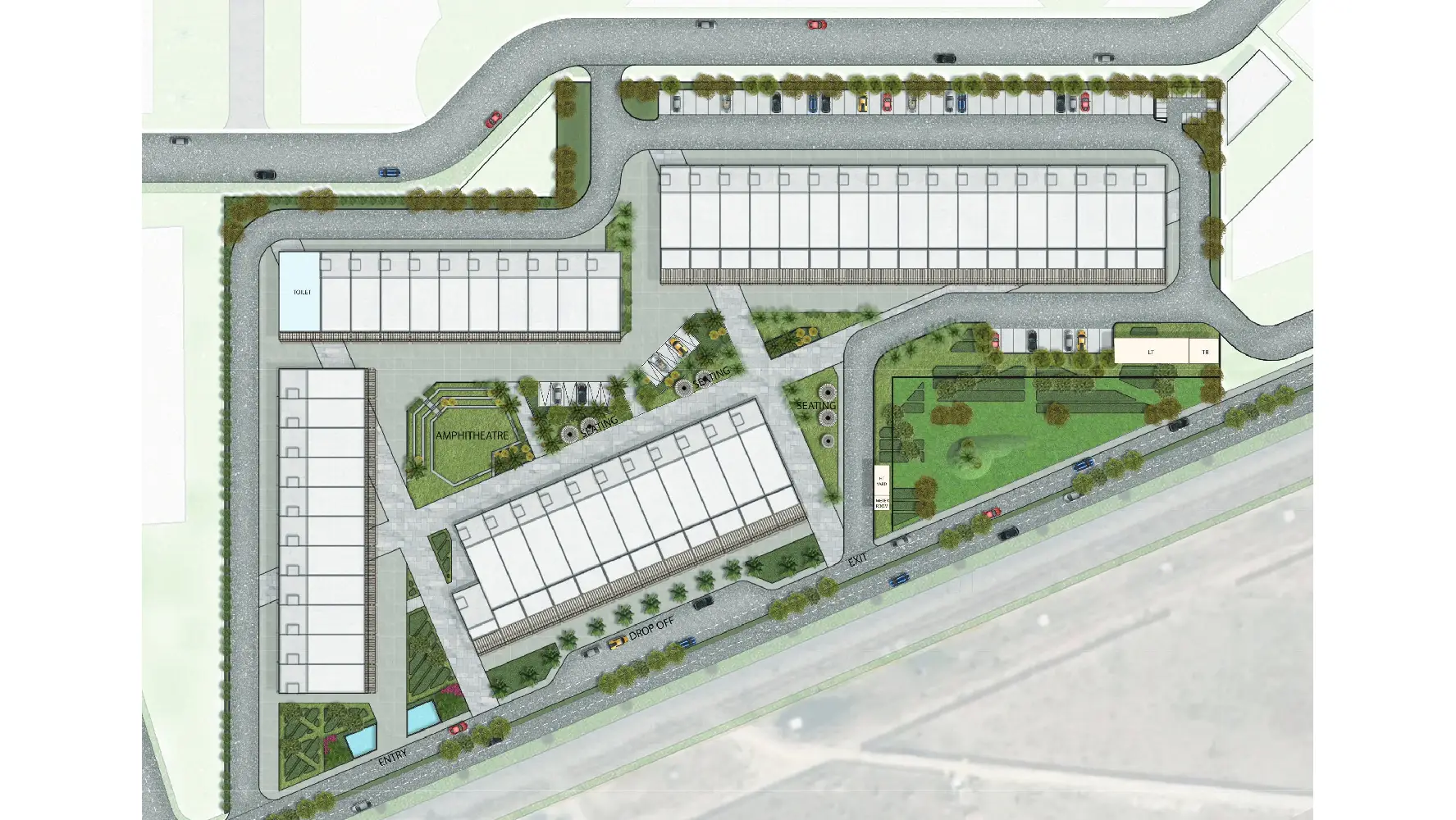 Sitemap of Bestech Central Boulevard