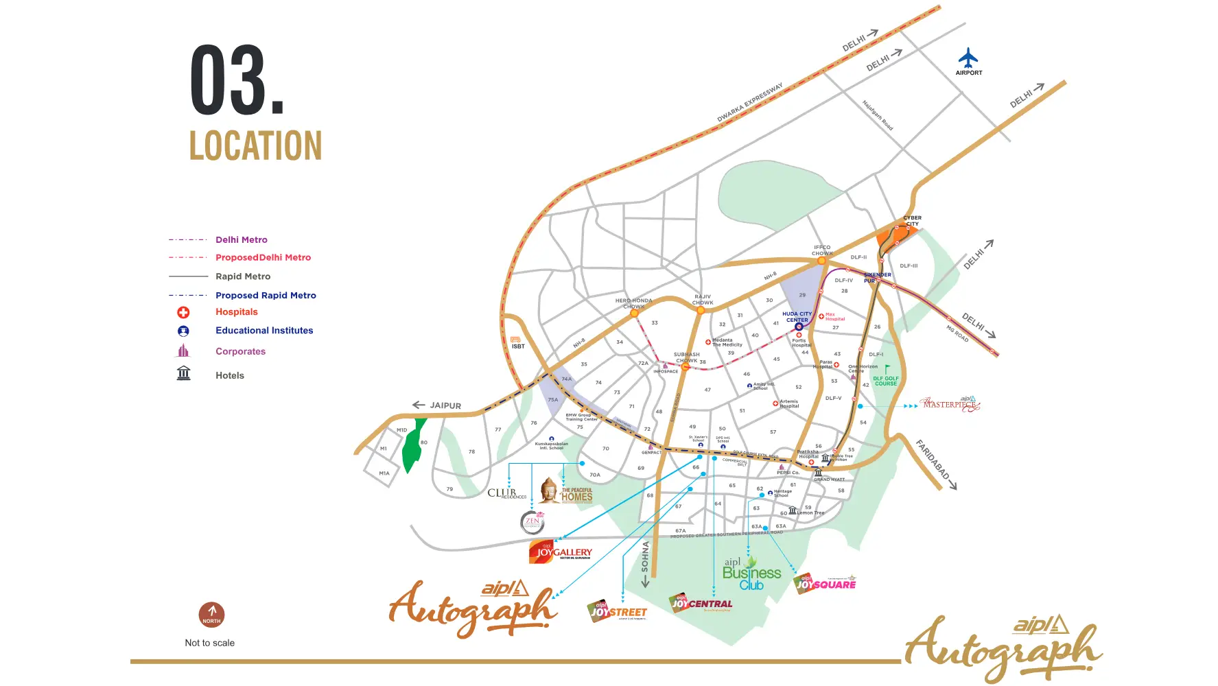 Location Map of AIPL Autograph