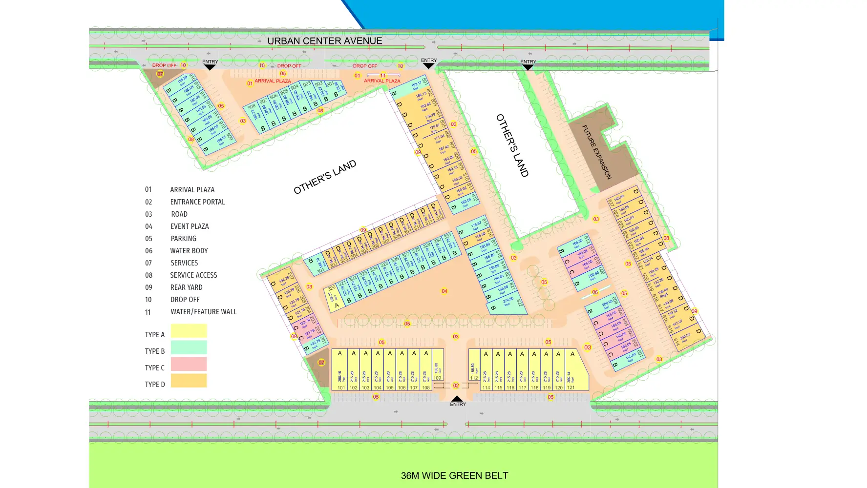 Sitemap of Vatika Crossover