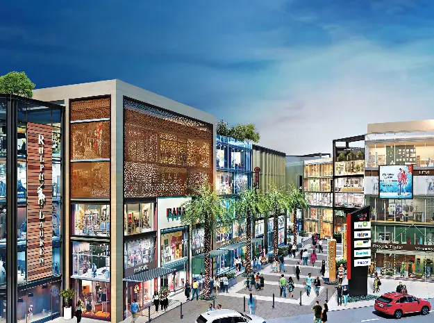 Facade View of Adani Oyster Arcade