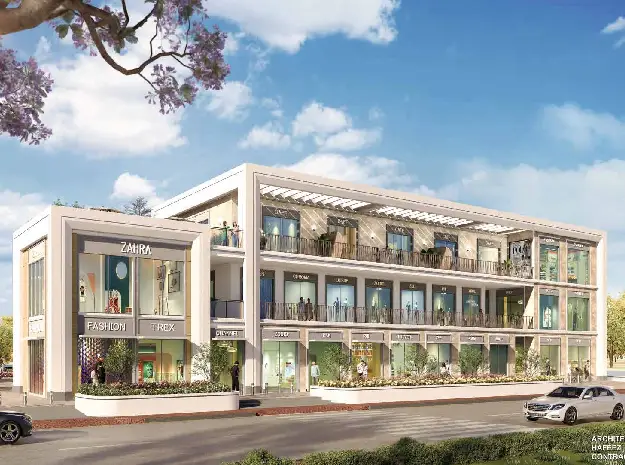 Facade View of DLF Galleria 2